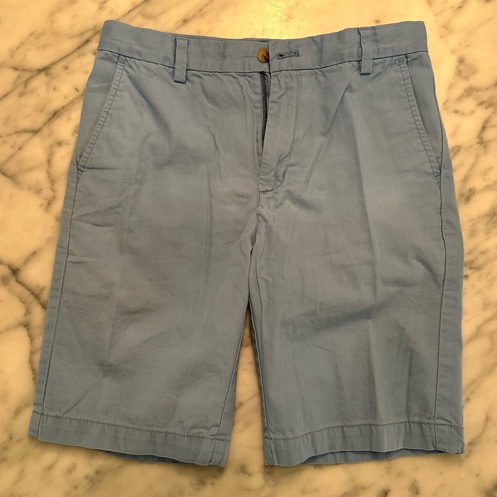 Vineyard Vines Blue Cotton Short - Size 14 Boys